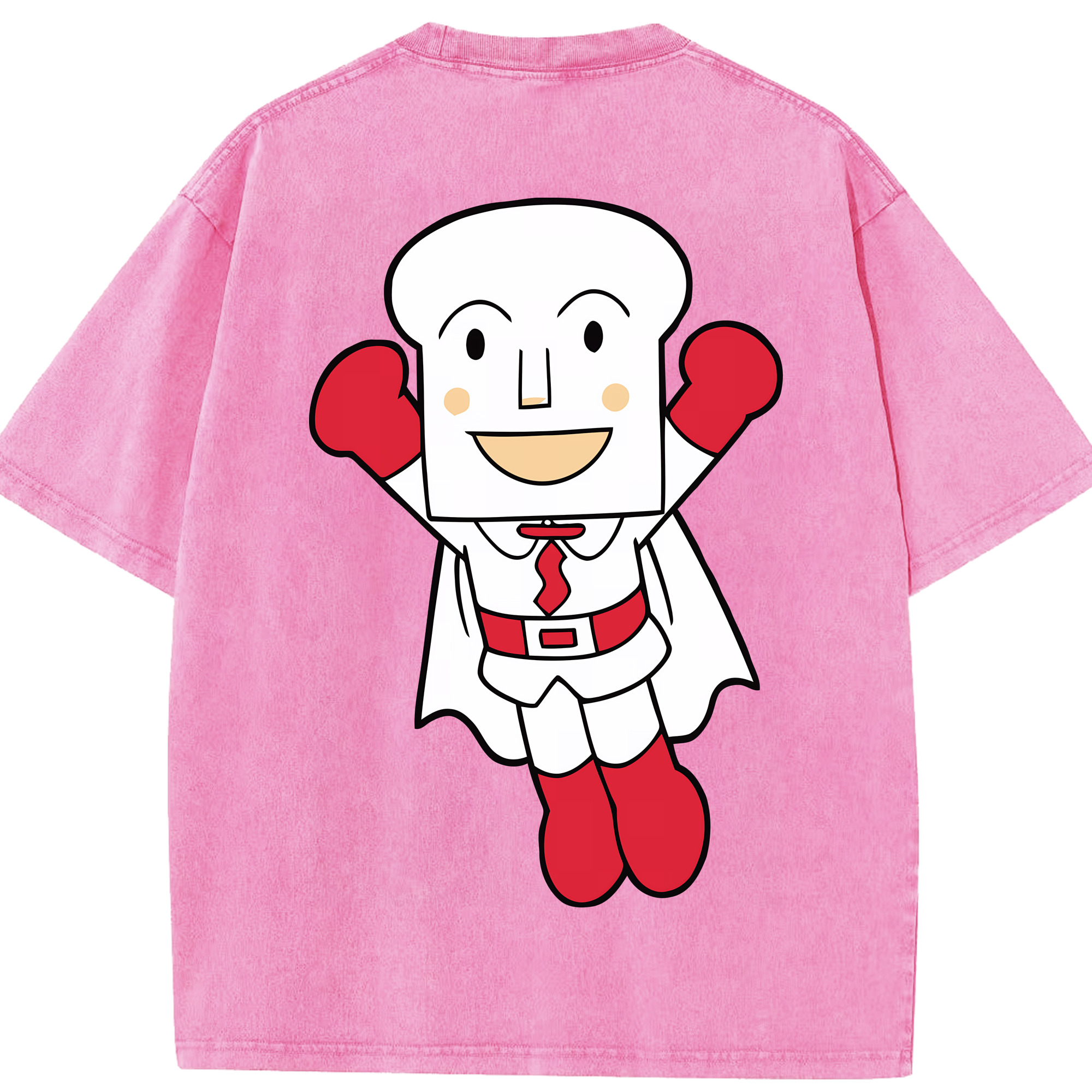 （画像用） アンパンマン Anpanman 綿100% ヴィンテージ風 半袖Tシャツ（背面プリント）
